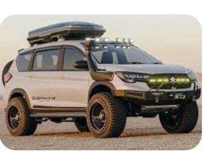 I photoshopped this susuki xl6 into a monster truck lol