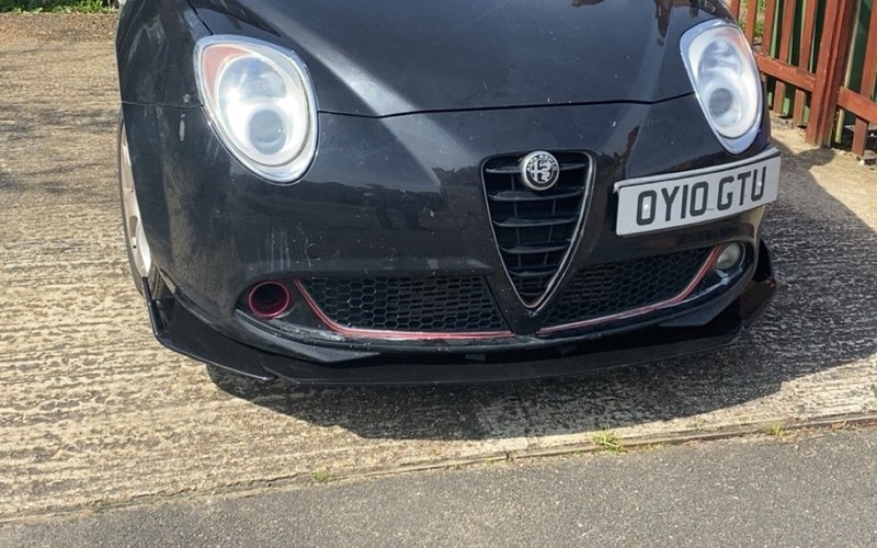 Front Grill wrapped black.